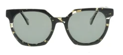 Laura black marbled sunglasses