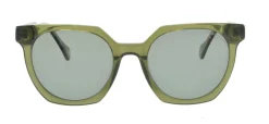 Laura kaki crystal sunglasses
