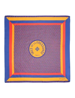 Lewis red print scarf