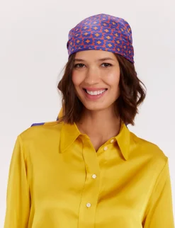 Lewis red print scarf