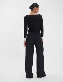 Luciano black trousers