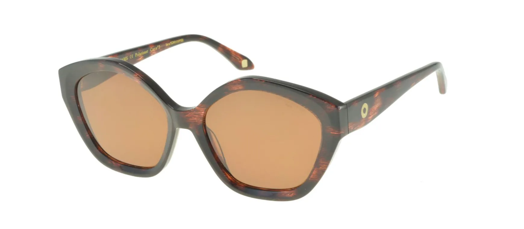 Marbled brown Marylin sunglasses
