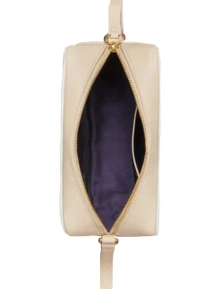 Marcia blush leather bag