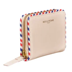 Marcia pinkish beige wallet and card holder