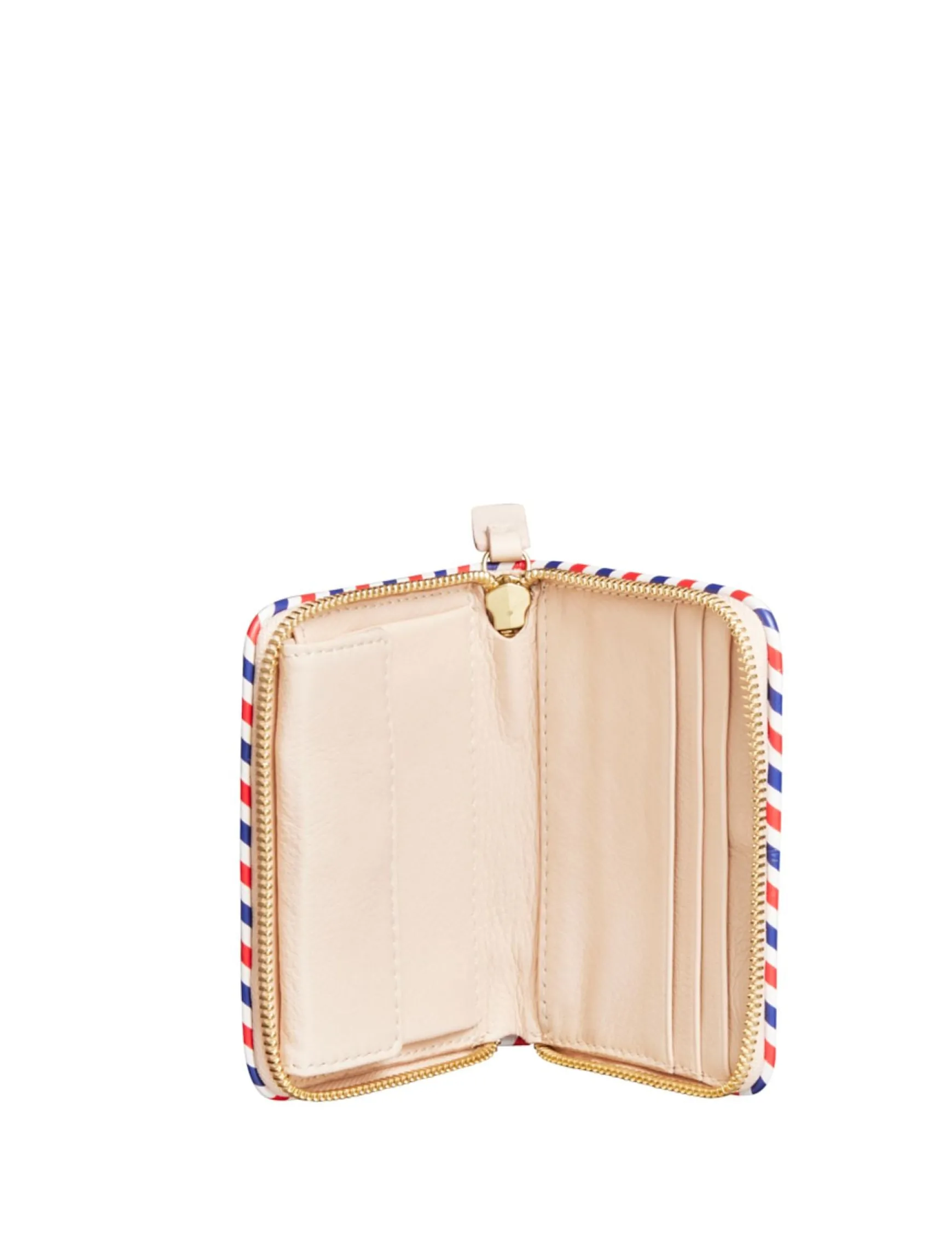 Marcia pinkish beige wallet and card holder