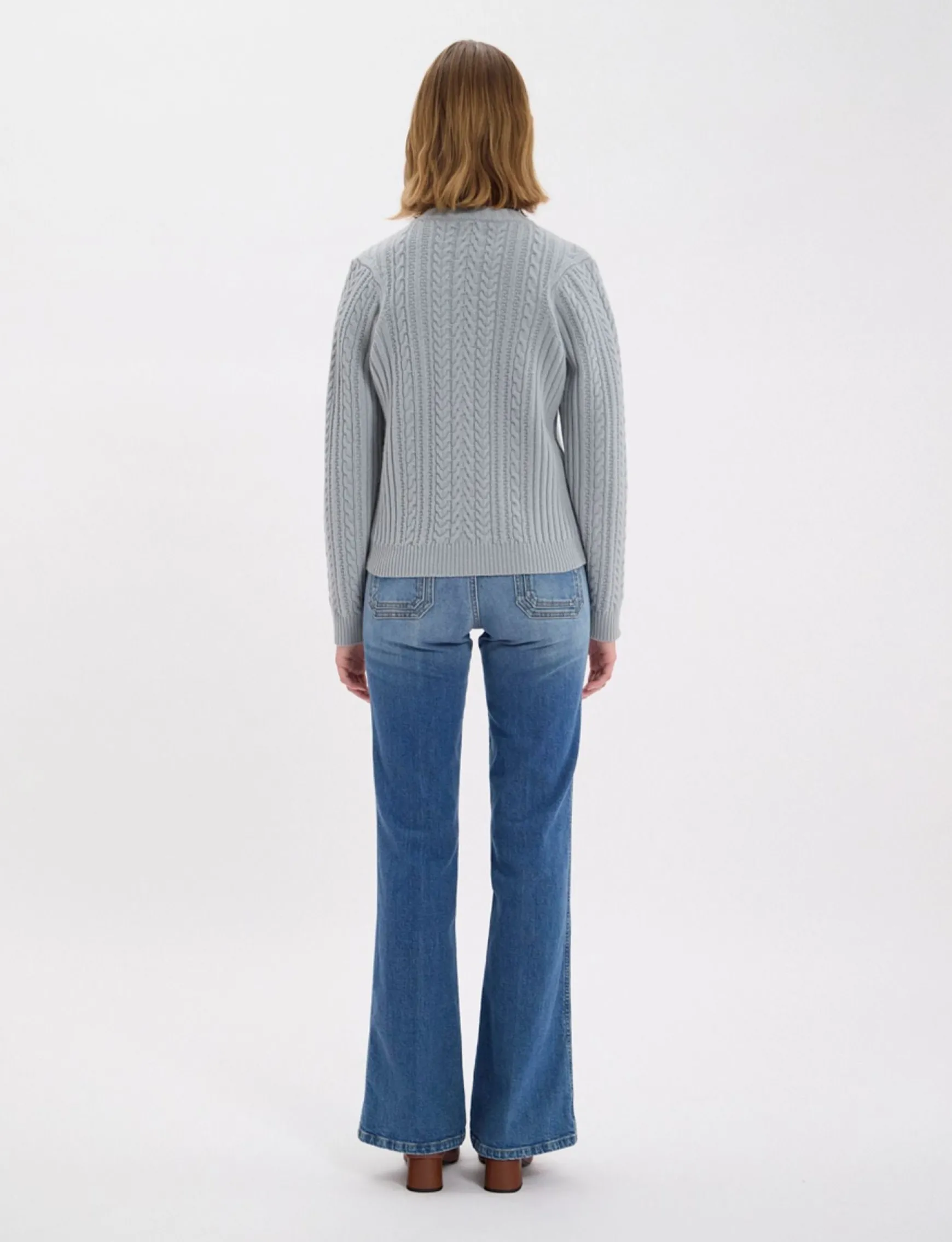 Marlon almond green jumper