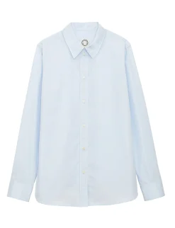 Martin light blue cotton shirt