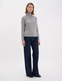 Matthieu grey turtleneck T-shirt