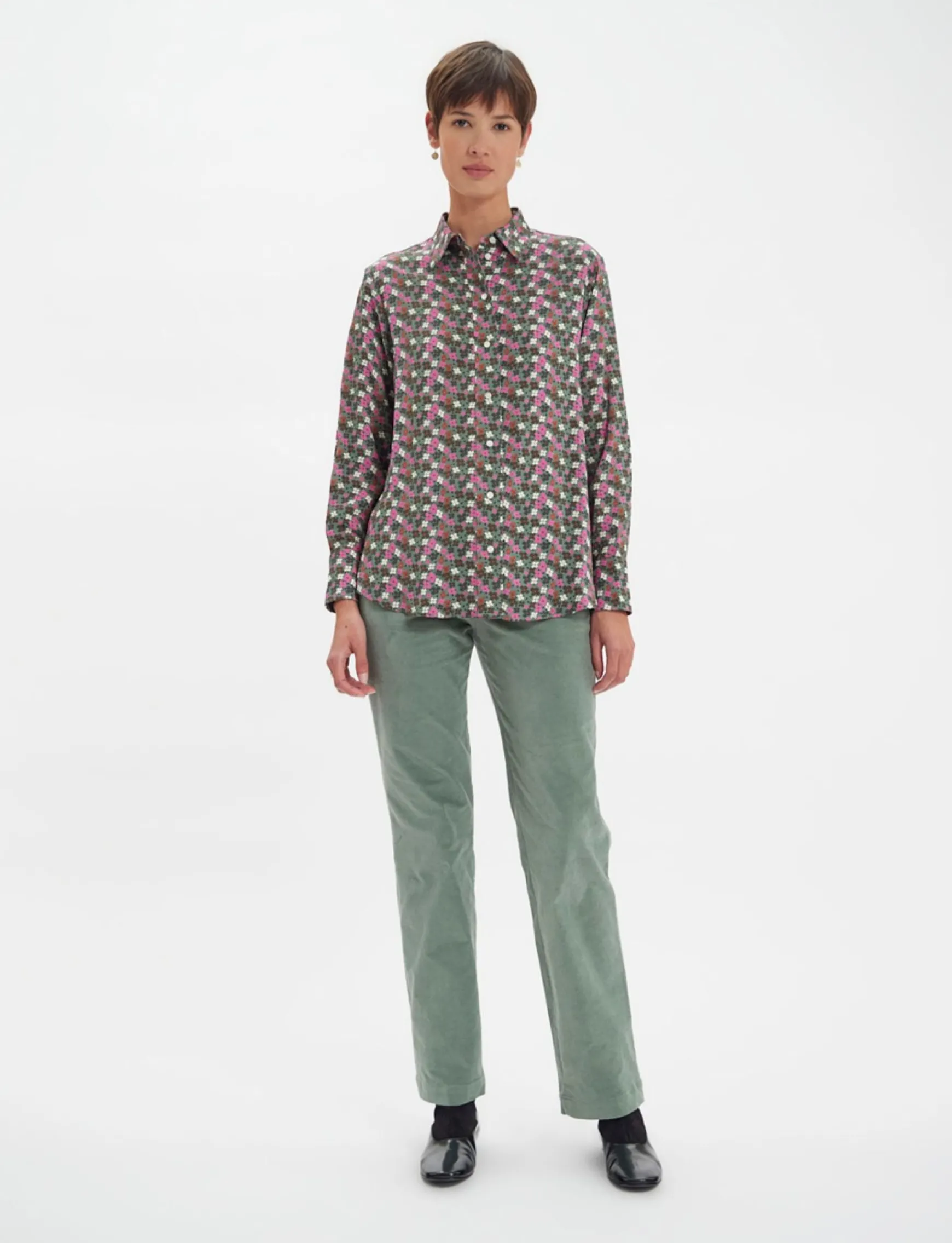 Maureen floral shirt