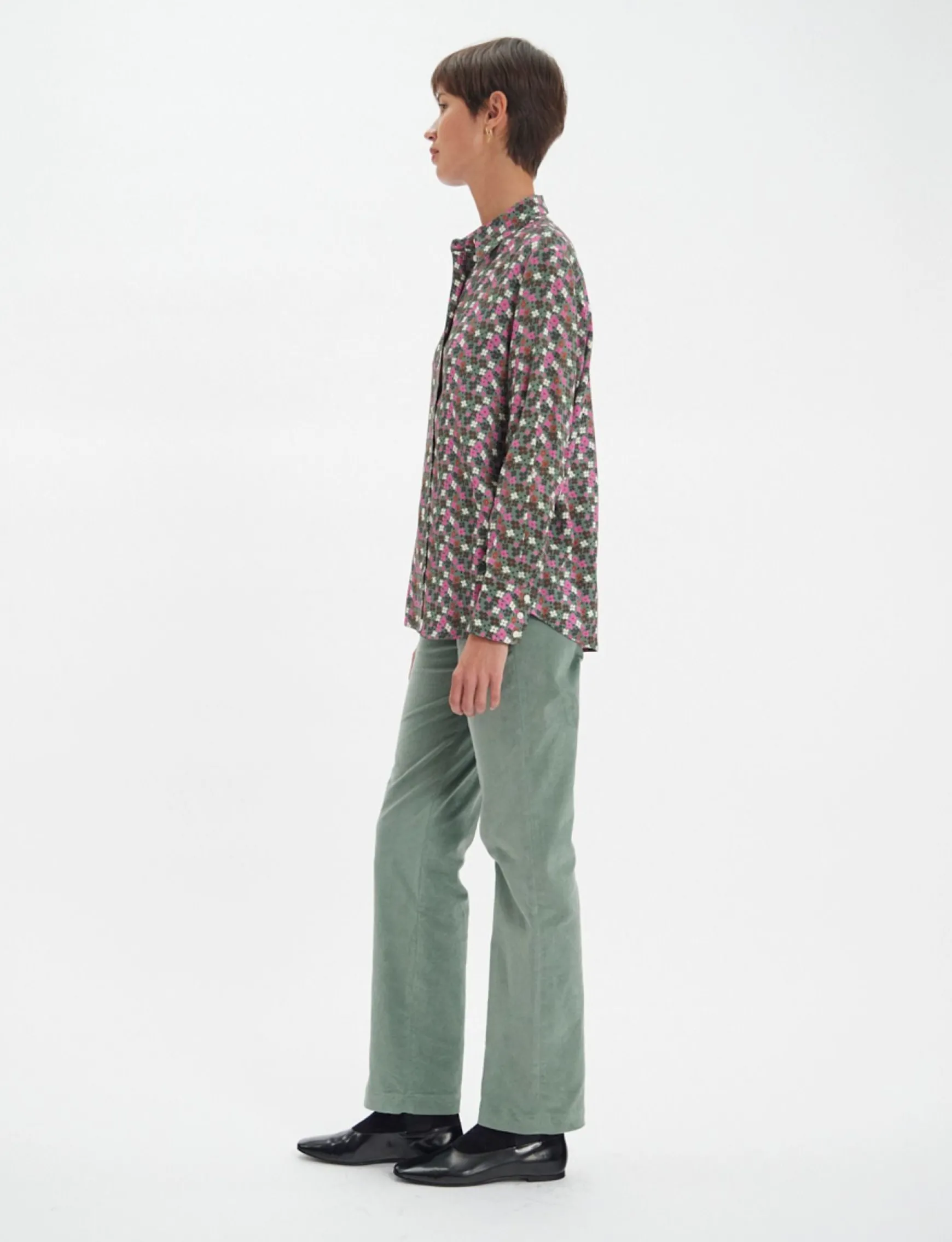 Maureen floral shirt