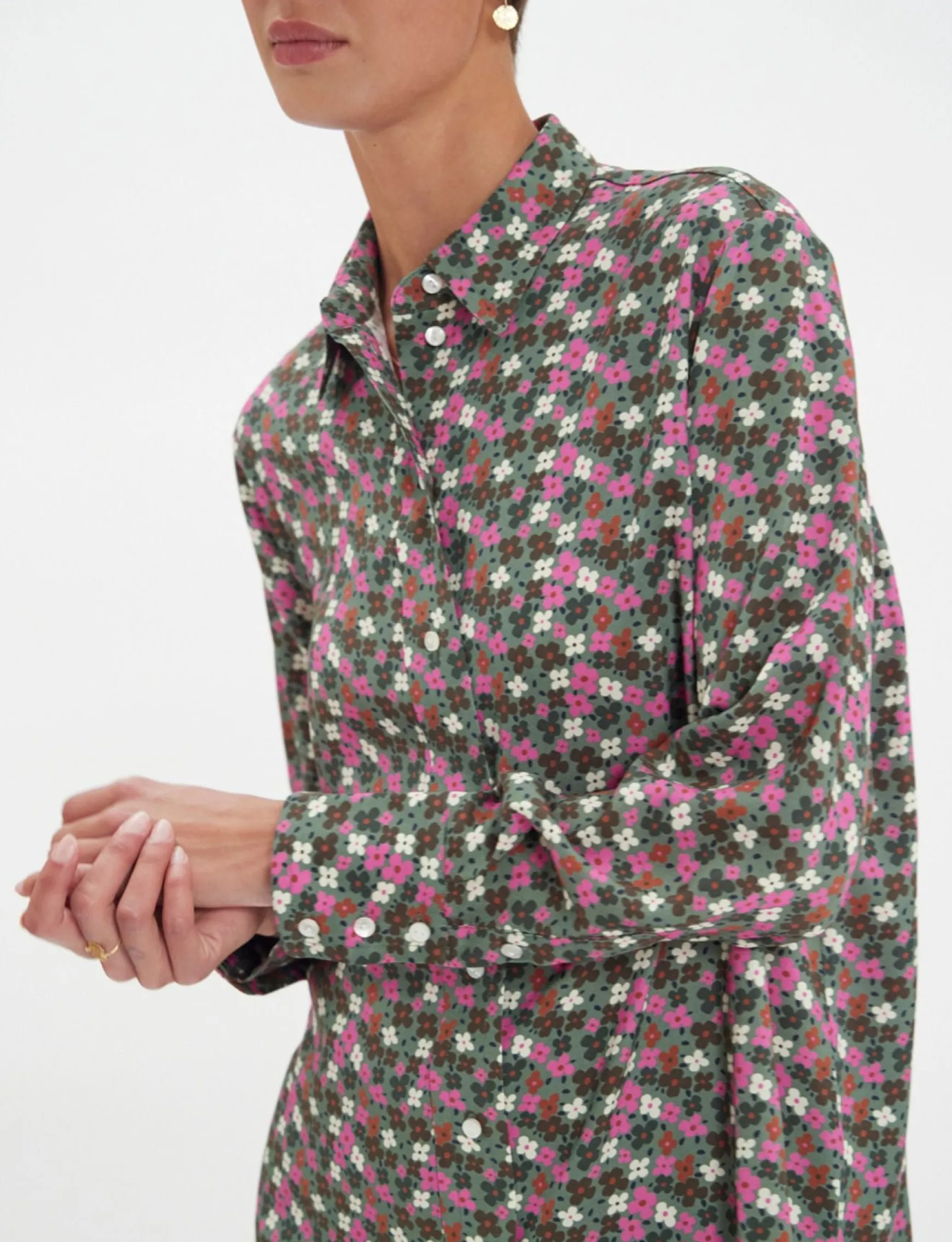 Maureen floral shirt