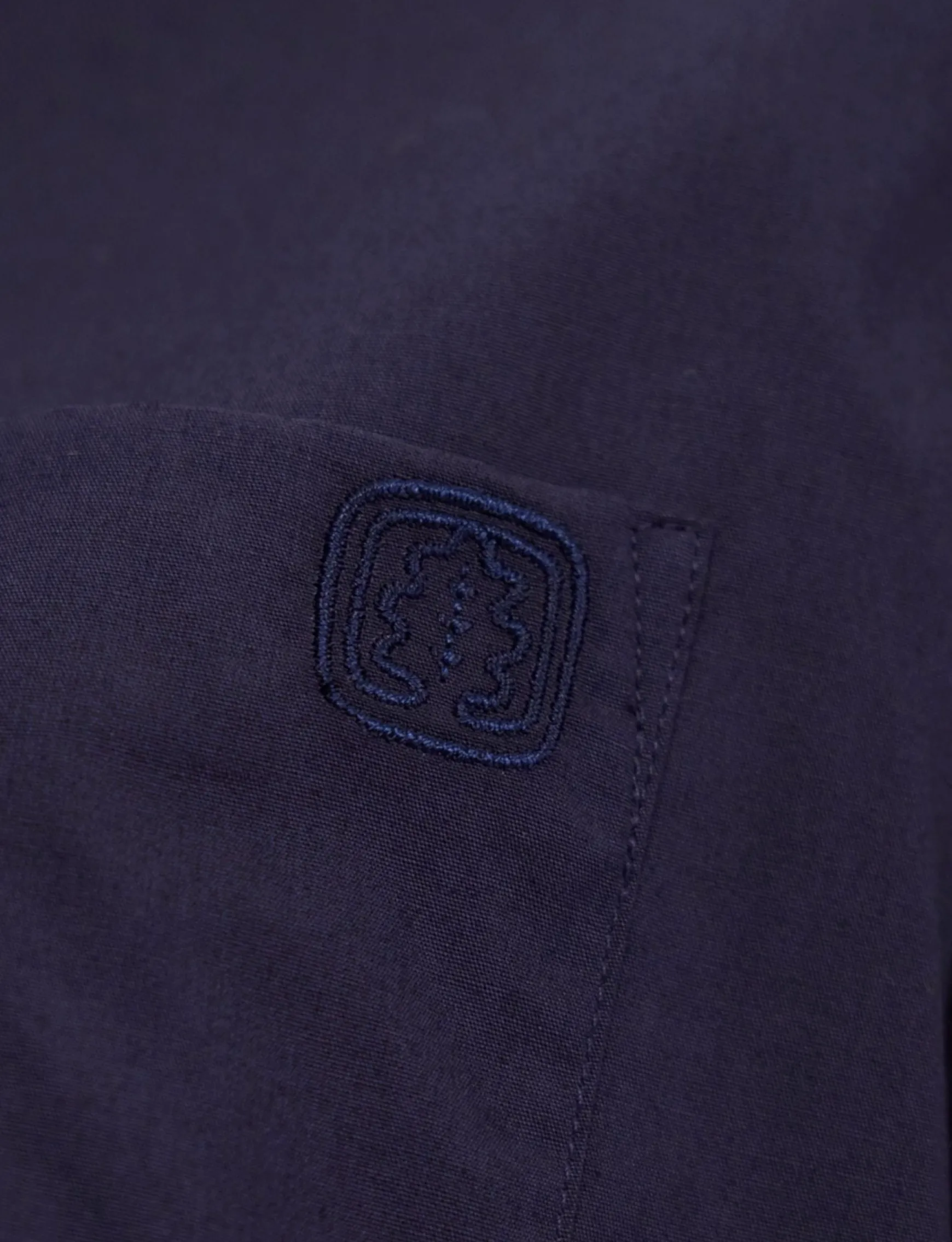 Maureen navy cotton shirt