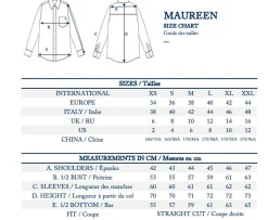 Maureen navy/white striped shirt