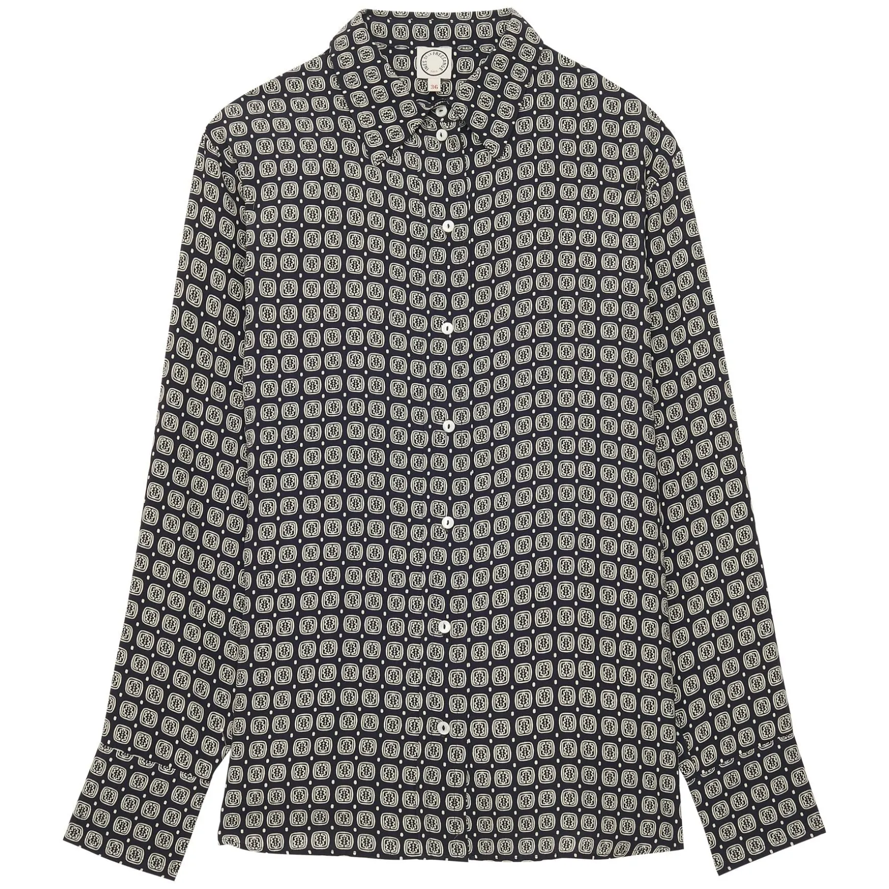 Maureen oak leaf pattern shirt