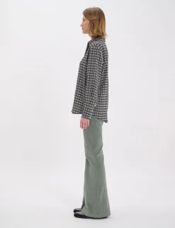 Maureen oak leaf pattern shirt