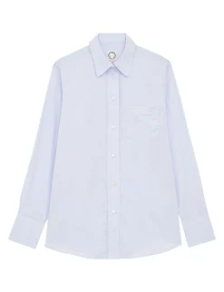 Maureen sky blue shirt