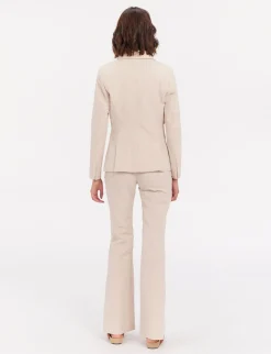 Maurice ecru striped jacket