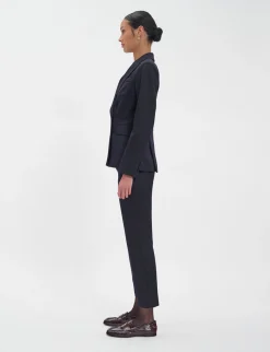 Maurice navy blue wool jacket