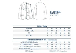 Midnight blue wool Flipper Saharienne