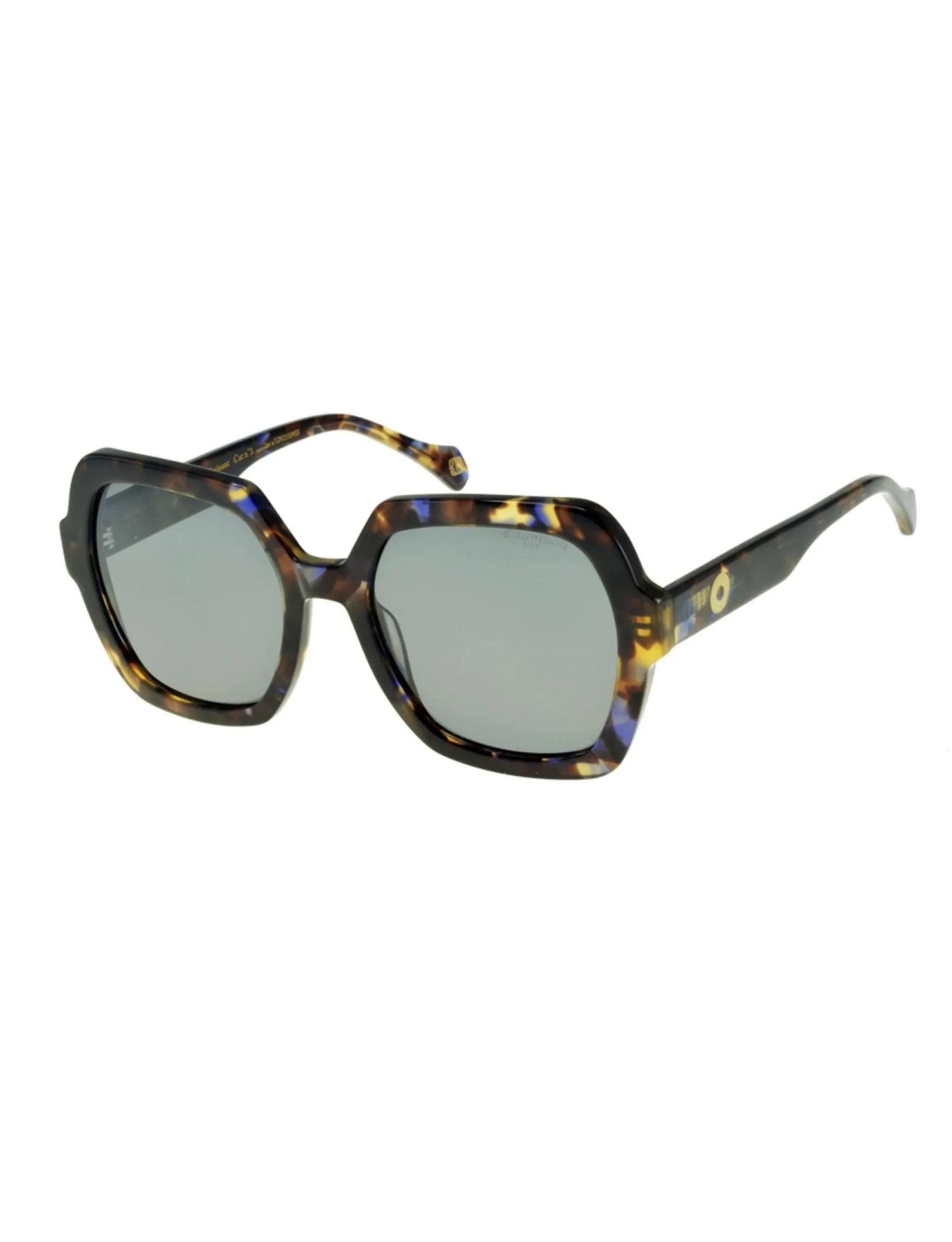 Monica marbled purple sunglasses