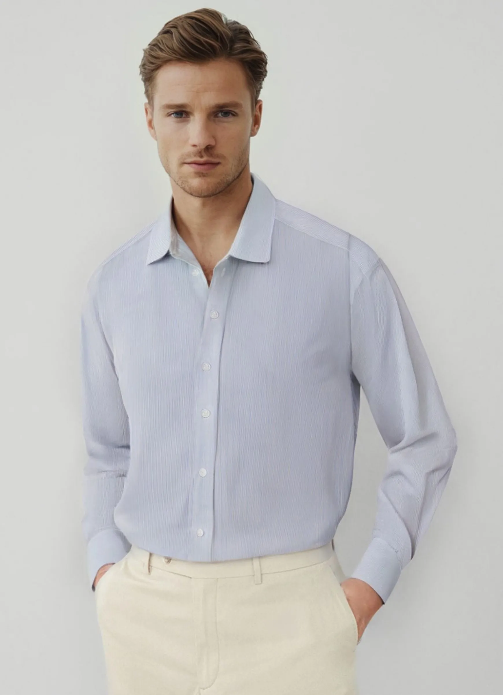 Olivier striped shirt for men