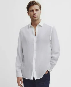 Olivier white shirt for men