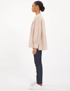 Ornella striped blouse