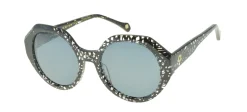 Ornella textured black sunglasses
