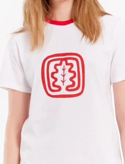 Oscar round-neck t-shirt, red