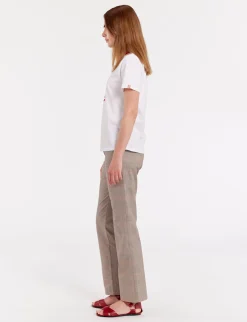 Oscar round-neck t-shirt, red