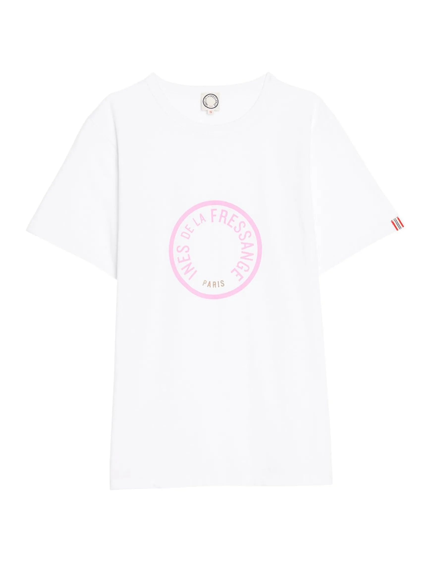 Oscar white logo pink T-shirt