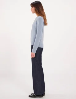 PULLOVER RD COLLAR HAMMER SLEEVES