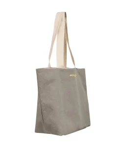 Reversible tote bag Lila khaki