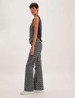 Robinson blue and white waistcoat