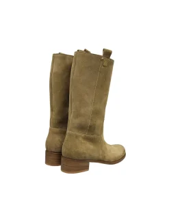 Sable suede boots