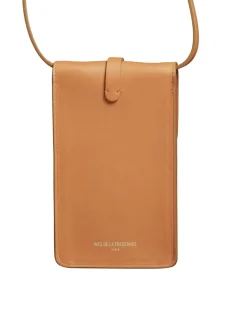 Smartphone bag Léonore camel