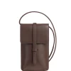 Smartphone bag Léonore chocolate
