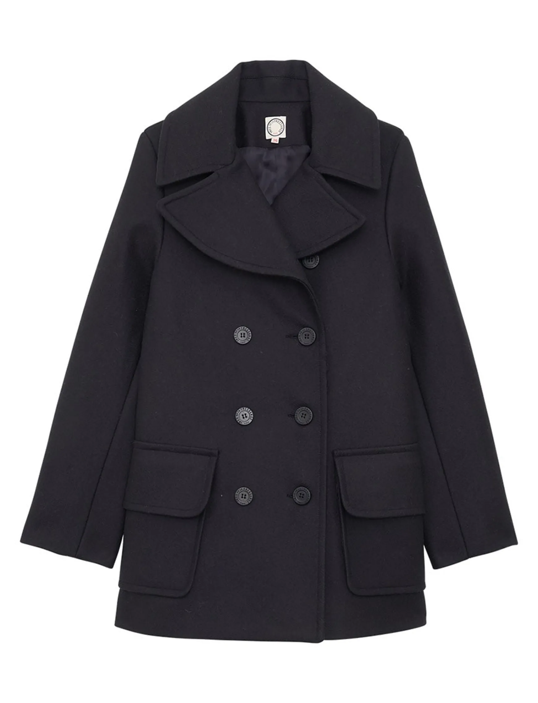Séraphine dark blue coat
