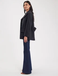 Séraphine dark blue coat