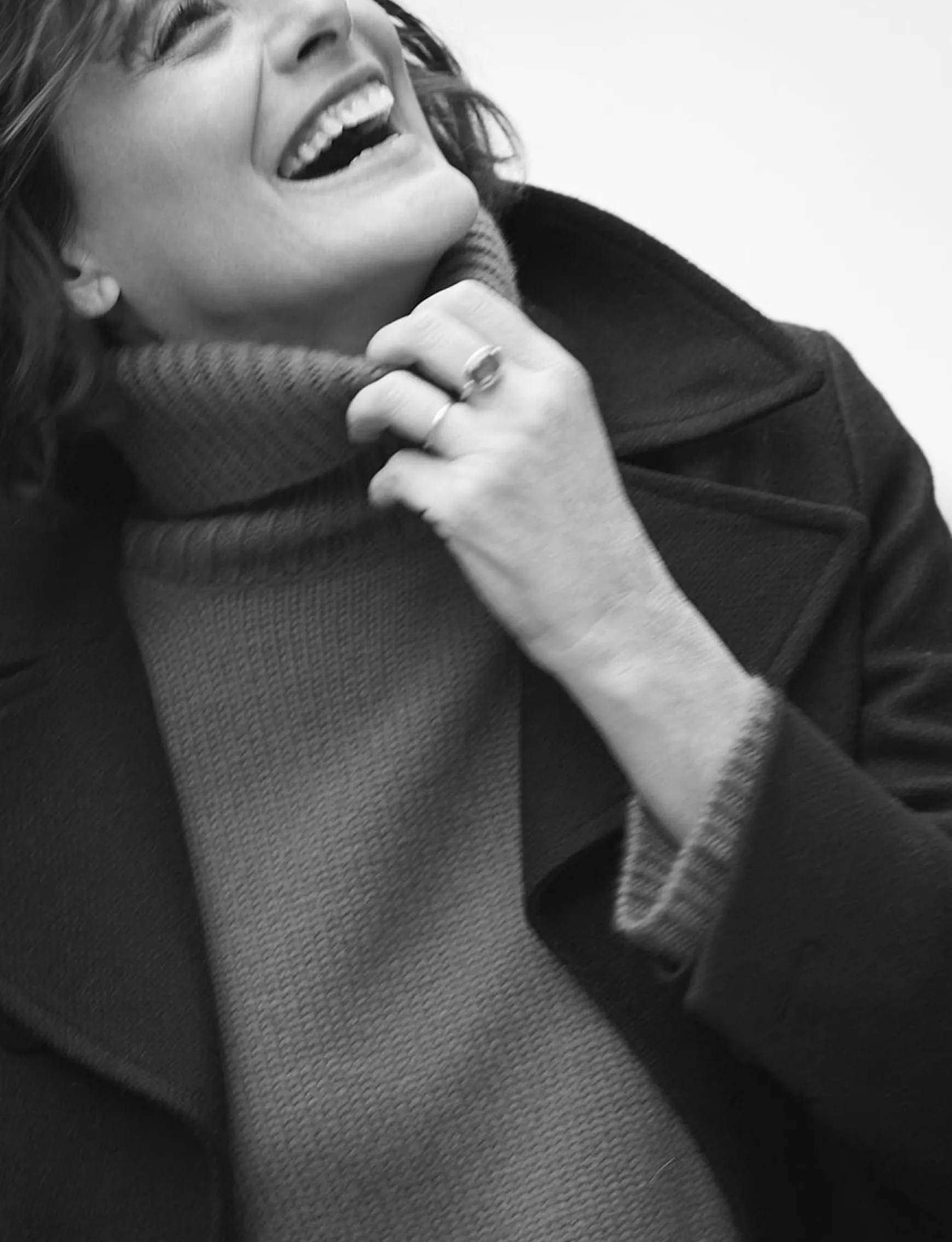 Séraphine dark blue coat