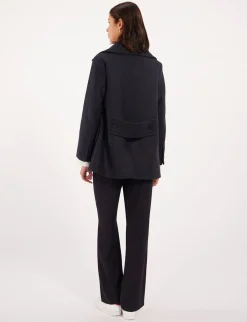 Séraphine dark blue coat