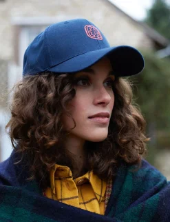 Sydney navy cotton cap