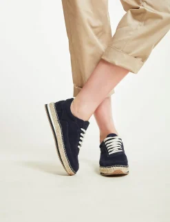Tracy espadrilles navy blue trainers