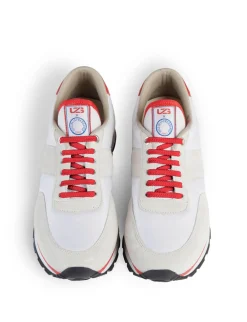 Unisex ecru UZS x Ines trainers