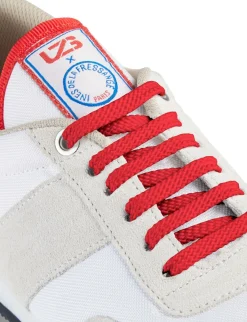 Unisex ecru UZS x Ines trainers