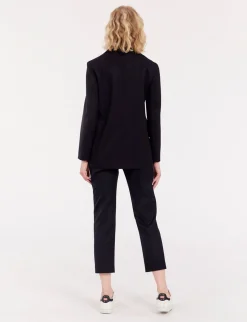 Yohan midnight blue wool jacket