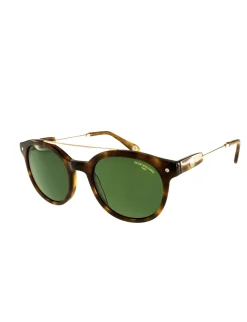 Yvonne sunglasses in honey-coloured acetate