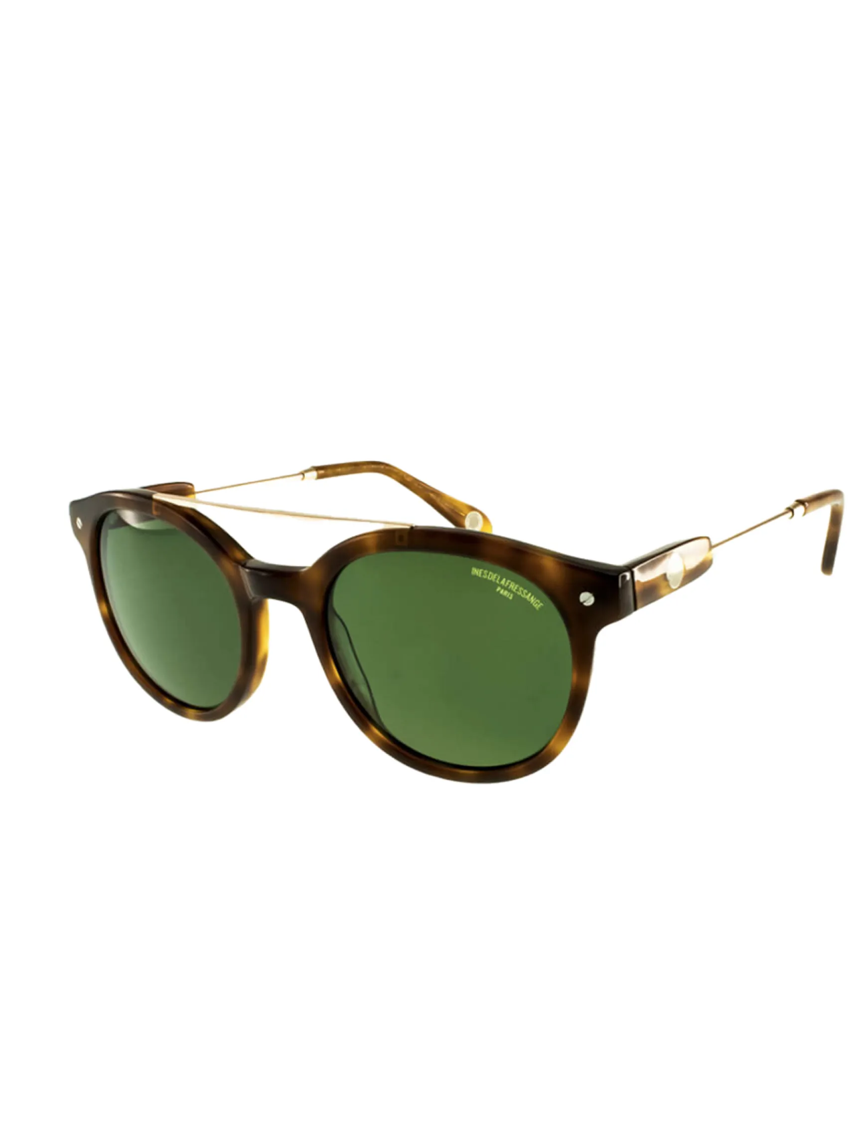 Yvonne sunglasses in honey-coloured acetate